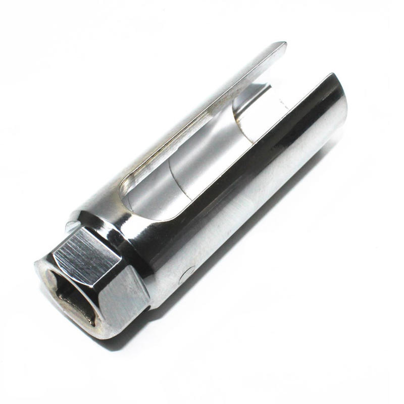 Black Narrow Mouth Oxygen Sensor Sleeve European-style Cxygen Sensing Socket Wrench Car Tools