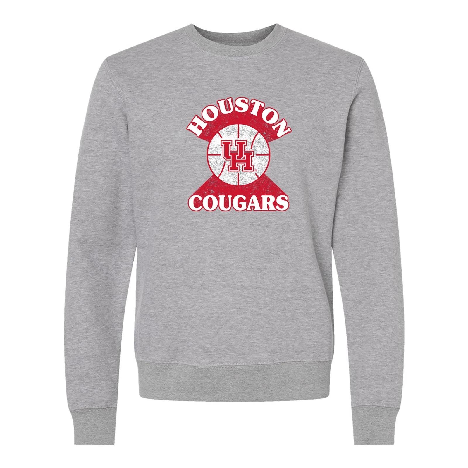 Houston Basketball Shootout JA BTB Crewneck - Oxford M