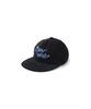 KNOW WAVE Calligraphy Corduroy Trucker Cap Kna004M(Black)