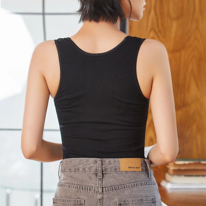 Women's Slimming Tank Top Cami Shaper Body ShapeWear Tummy Control Seamless Vest