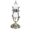 30 Minute Hourglass Antique Metal Sand Clock Vintage Engraved Sandglass Sand Timer for Home Salon Spa   Meditation   Desk Decor