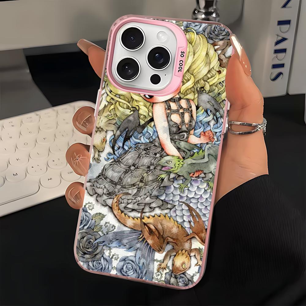 Selling Aya Takano Phone Case For IPhone 16 15 14 13 12 11 Pro Max X XR XSMAX 8 7 Plus Matte Shockproof Back Cover