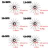 1 Set Of Fishing Hook 12/14 Needles Stainless Steel Squid Hook Fishing Accessories