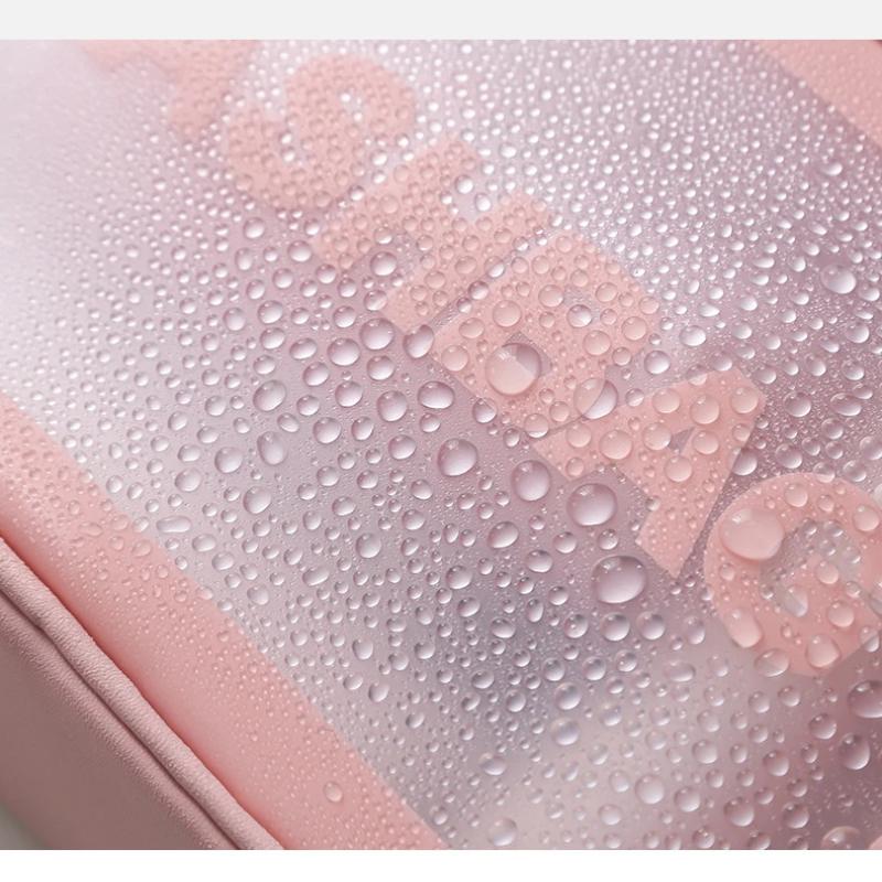 Tragbare Reise Kulturbeutel Weibliche Transparent Wasserdicht Make-Up Aufbewahrungstasche Große Kapazität Kosmetik Organizer Schönheit Frauen Fall