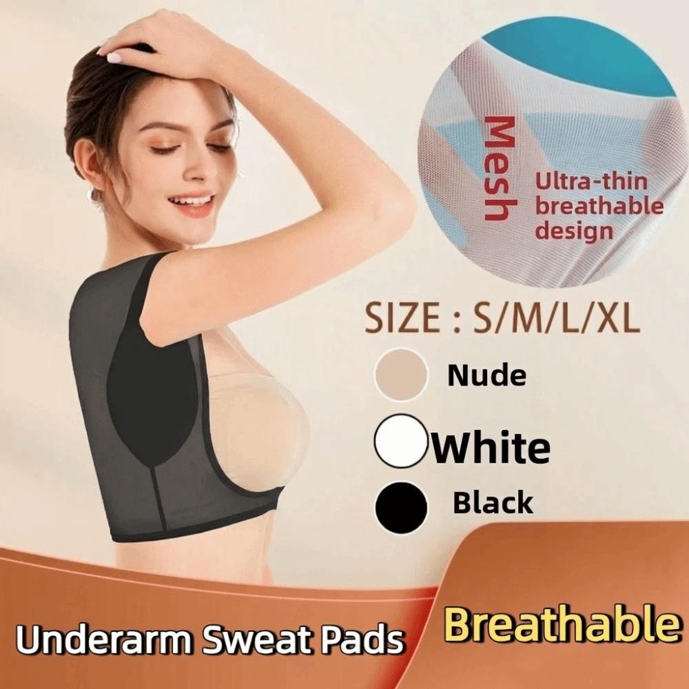 Reusable T-shirt Shape Sweat Pads Ultra-thin Armpit Care Pads  Vest Absorbent