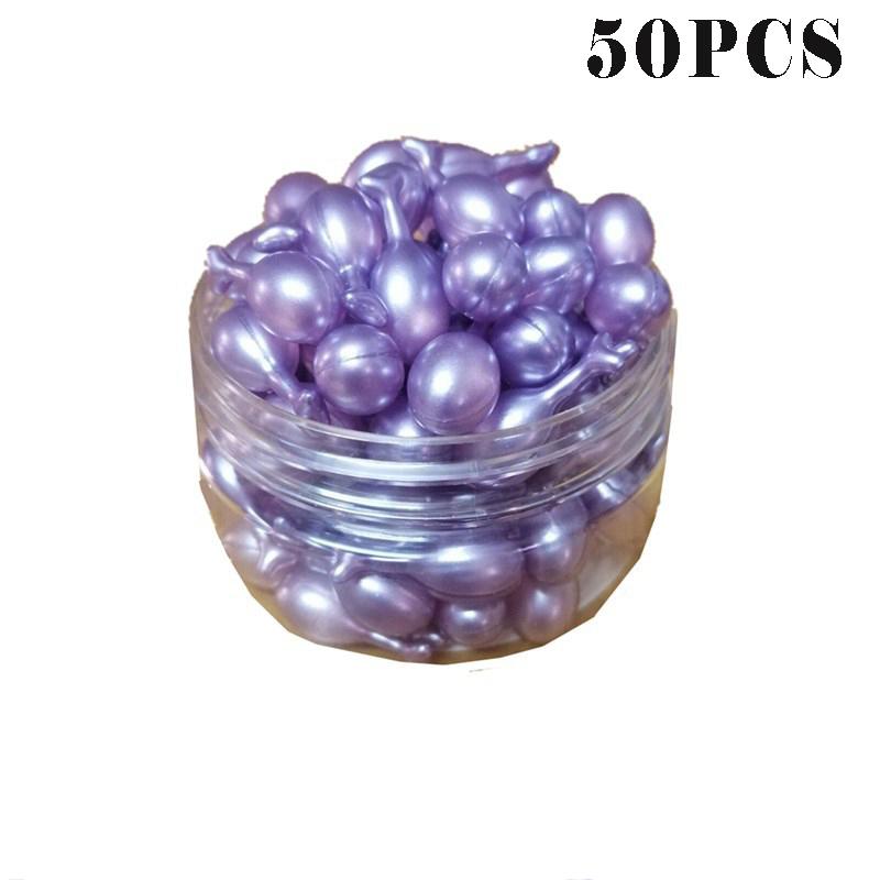50Pcs Hexapeptide Capsule Serum Eyes Essence Hydrating Remover Dark Circles Wrinkle Anti-puffiness Moisturizing Eye Serum