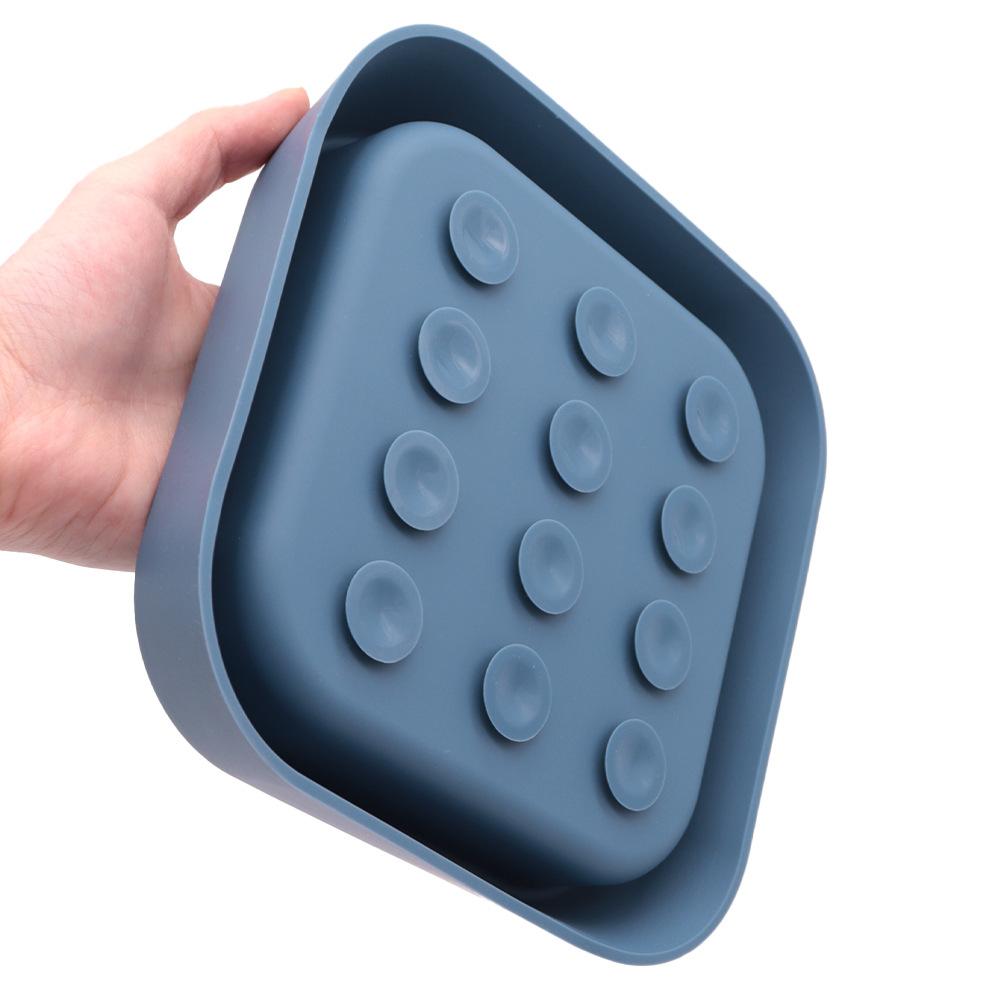 Ciotola in Silicone per Animali a Mangiare Lento per Cani - Ciotola per Cani di Grandi Dimensioni con Ventose. Silicone per uso alimentare con ventose per funzione antiscivolo.