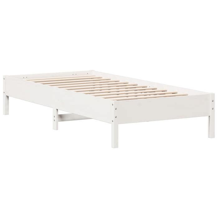 VidaXL Bed Frames, Slat Base On Legs, Single Indoor Bed, Adult Bed, Bedroom Furniture, Modern, 842711