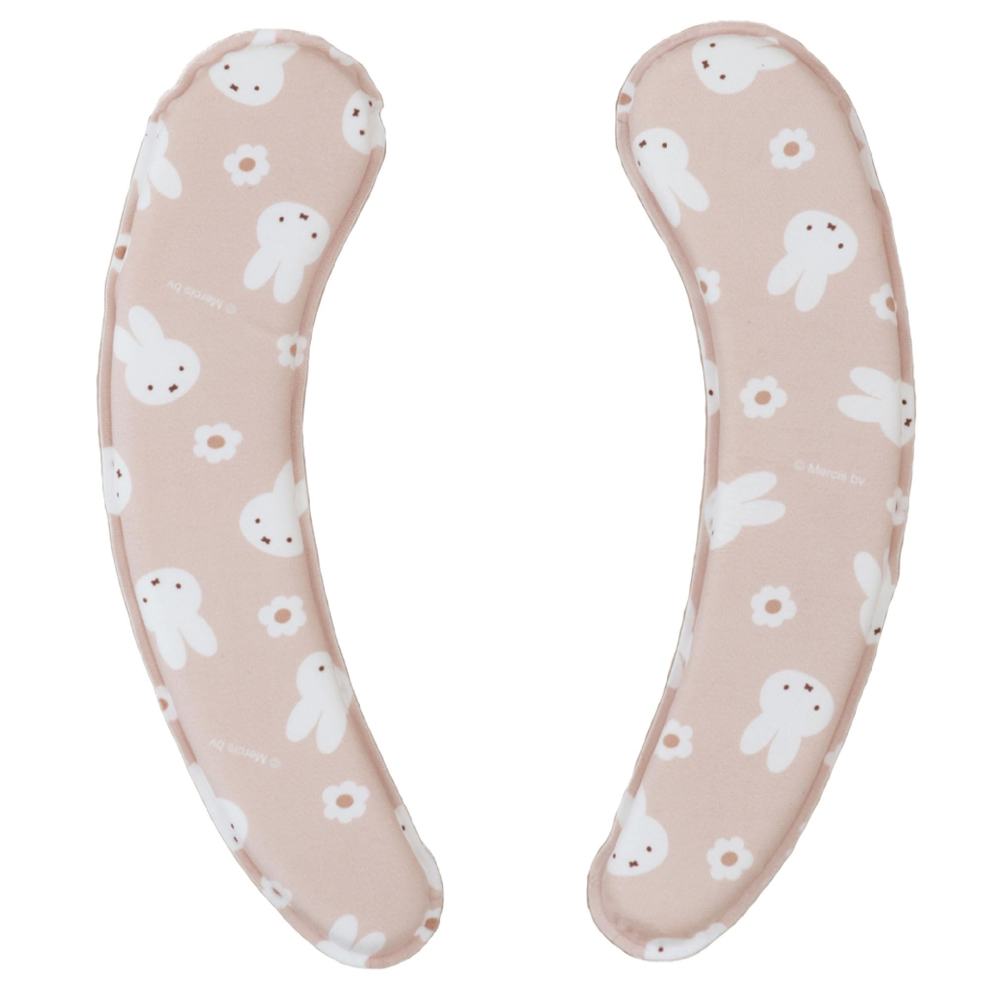 

Senko Miffy Fluffy Toilet Seat Character Miffy 72130 Cover, Beige, Thick, Cushioned, Energy-Saving, бежевый