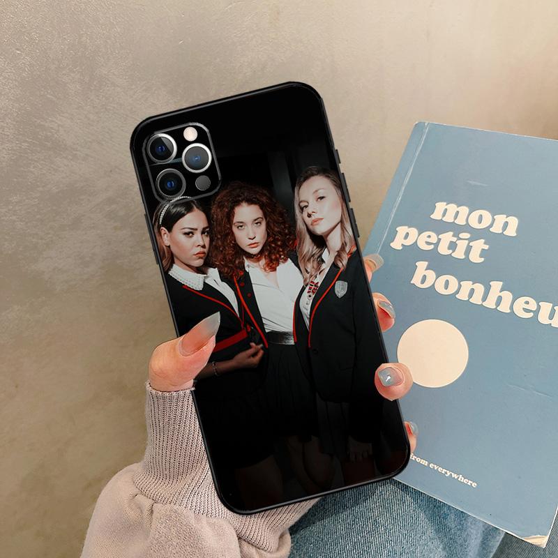 Elite TV-Serien-Poster-Hülle Für iPhone 17 Air 16 15 14 13 11 12 Pro Max 13 mini XR 15 16 Plus 16e Rückabdeckung Schale