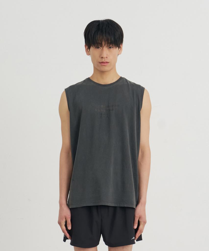 Goyoweeo [Synectics Friction] Progression Running Sleeveless (Charcoal)