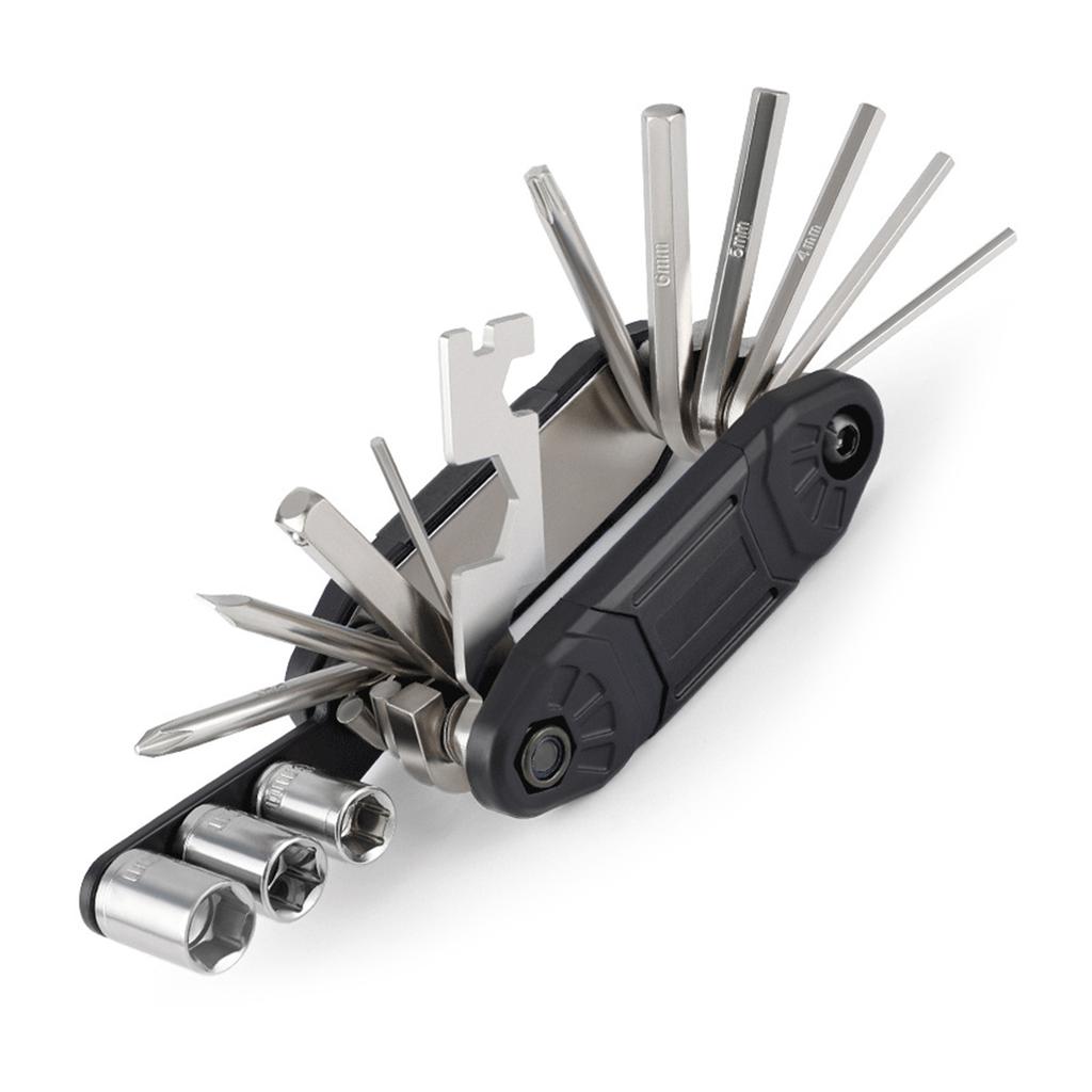 16 In 1 Multi-Function Bike Mechanic Repair Tool Portable Maintenance Tool for Mountain Road Bike Cycling Easy To Use
