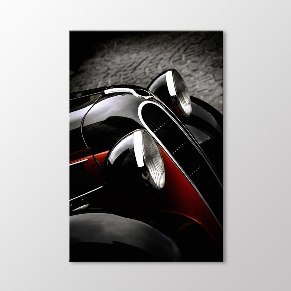 

Черный классический автомобильный стол