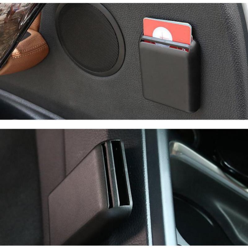 Universal Car Phone Holder Car Card Organizer Card Slot Box Durable Plastic Phone Mount for Car, Vehicle Organizer Accessory