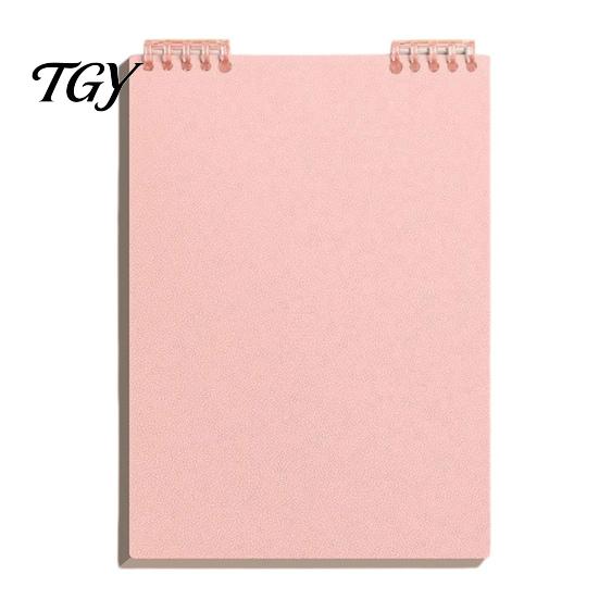 Student Study Supplies Top Bound Spiral Notebook, Premium Anti-bleed Paper Diary Book, Portable Shorthand Pad A5 Notepad for Office School And