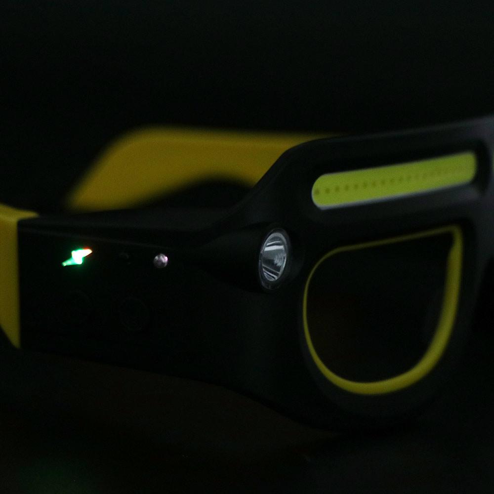 Safety LED Glasses Headlights 5 Modes Eyeglass Lamp Multifunctional Headlamp Night Running