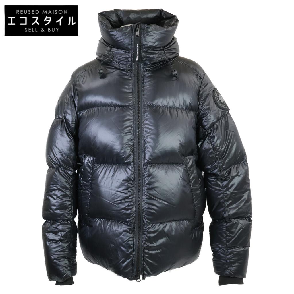 Canada Goose 2252MB Black Label Crofton Puffer Packable Down Jacket L blackUsed