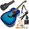 Acoustic Guitar Beginner Set YAMAHA FG820 SB Yamaha Acoustic Guitar Introduction 11 Piece Sunset ...