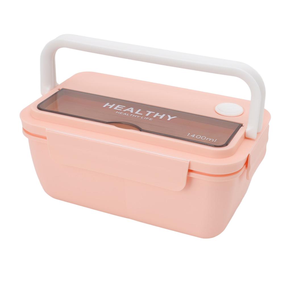 1400ml Pudełko Bento Przenośne z Przegródką Wysokiej Pojemności Bezpieczne do Mikrofalówki Japoński Pojemnik na Lunch dla