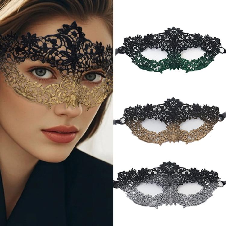 Lace Masquerades Mask Ball Prom Mask Party Mask for Women Mardi Gras Mask Lace Eyemask Blindfold Halloween Party Mask