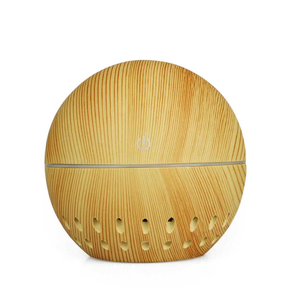 Wood Grain USB Aroma Diffuser & Translucent Humidifier