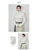 16-Needle Four-Flat Superfine Merino Wool Solid Turtleneck Knitwear: Simple, Versatile, and Close-Knit Design