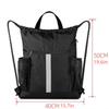 Outdoor-Sport-Rucksack, leicht, faltbar, mit Kordelzug, Sporttasche, Basketball, Fußball, Trainingstasche, Reisetasche