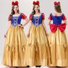 Costume da Dramma Biancaneve di Halloween Lusso Li Vestito di Biancaneve Vestito da Festa da Ballo Vestito Lungo