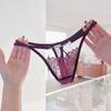 Low Waist Lace Panties Chain Thin Belt Thong Sweet Fashion Underwear for Women  Women