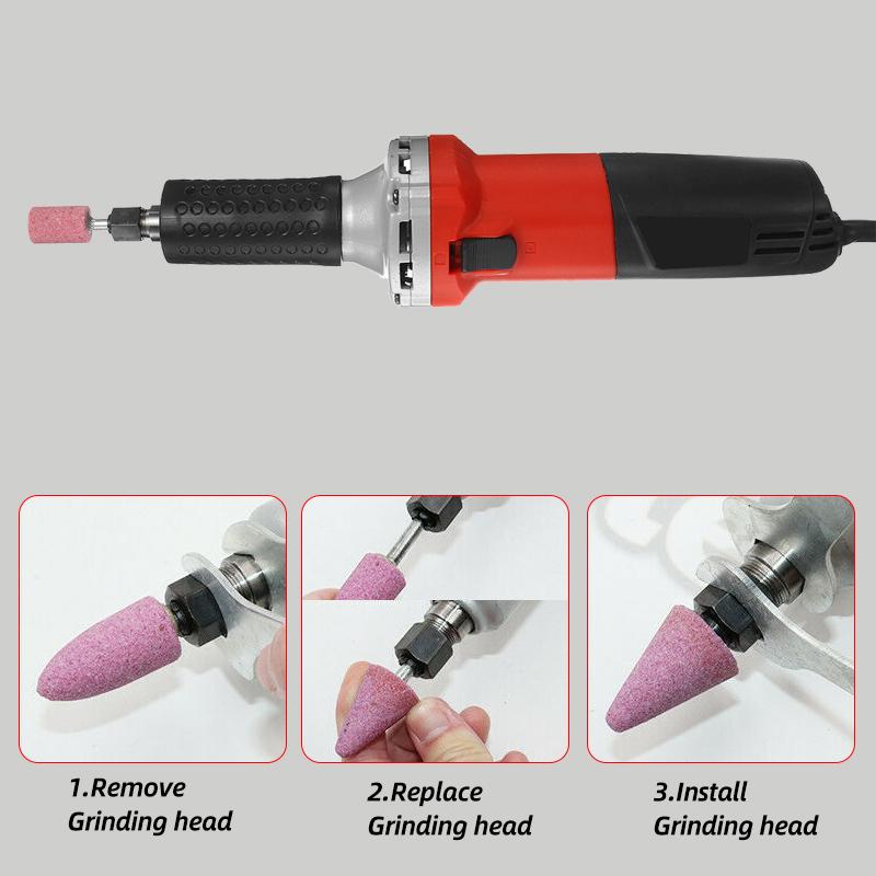 Jewelry Stone Milling Polishing Rotary Tool 700W Electric Die Grinder Accessories Regulating Speed Drill Grinding Machine 220V 50/60Hz