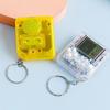 Mini Retro Tetris Keychain Handheld Game Console