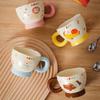 OLOEY Cartoon Ceramic Mug Gift Set with Spoon