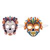 Full Bone Masquerade Masks Costume Masks Carnivals Bar Mexicans Party Cosplays