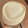 Beret Hat UV Protection Summer Straw Hat Woven Outdoor Visor Hat Lightweight Summer Beach Hat Headwear