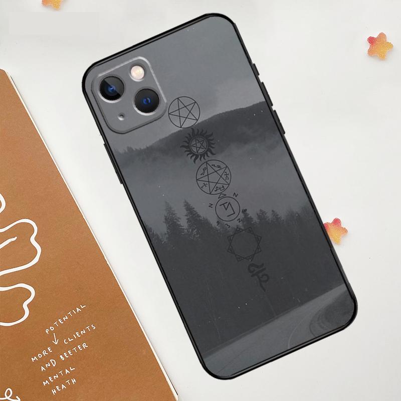 Supernatural Case For Apple iPhone 16 15 14 12 11 13 Pro Max Mini XR 15 16 Plus 16e Protective Cover