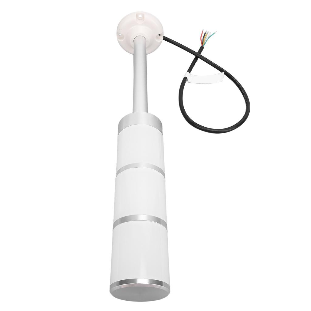 Torre di Segnalazione LED a 3 Livelli con Suono e Luce Colonna Allarme Lampada di Avvertimento Industriale per Fabbrica