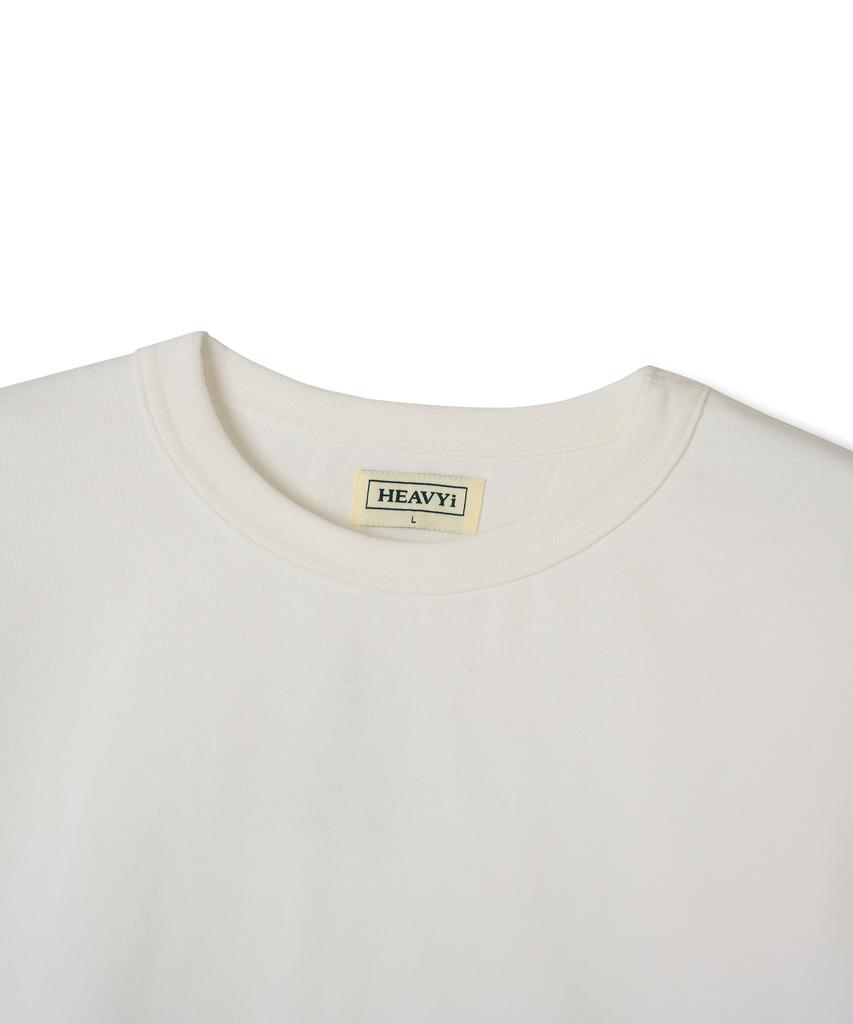 HEAVYI Heavy Weight Short Sleeve T-Shirt_White