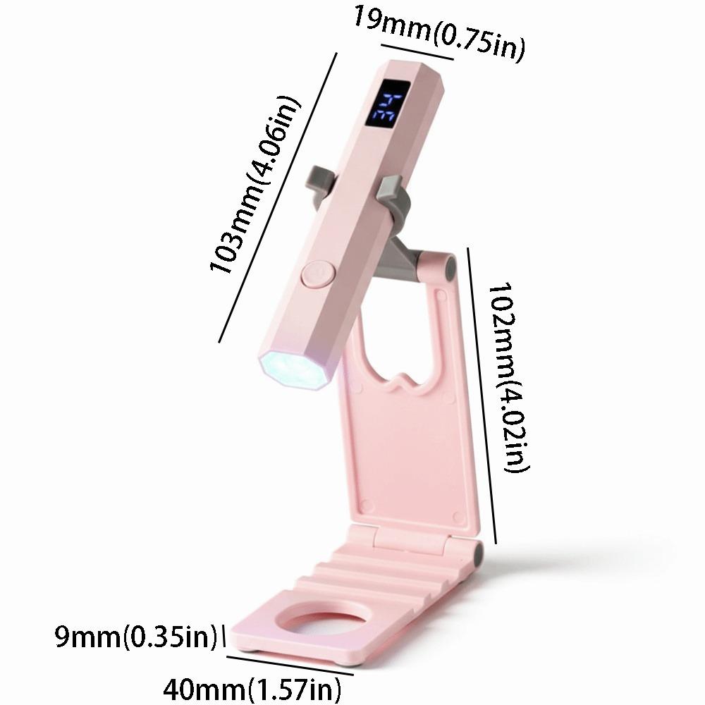 One-Inch Manicure Lamp Stand One-Hole Wearable Heating Lamp  For Attaching Nail Polish