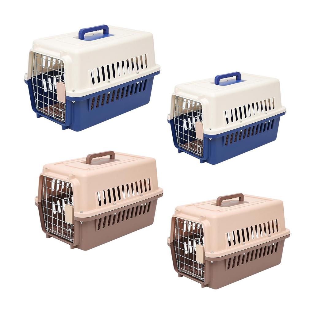 Portable Hard Sided Travel Carriers Case Handbag Crate Nest Cat Dog Cage for Kitten Small Medium Animals Rabbits Sightseeing