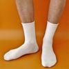 5 Pairs High-top Black White Long Socks Pure Color Japanese Tube Socks Breathable Men/Women Sports Casual Simple Sox