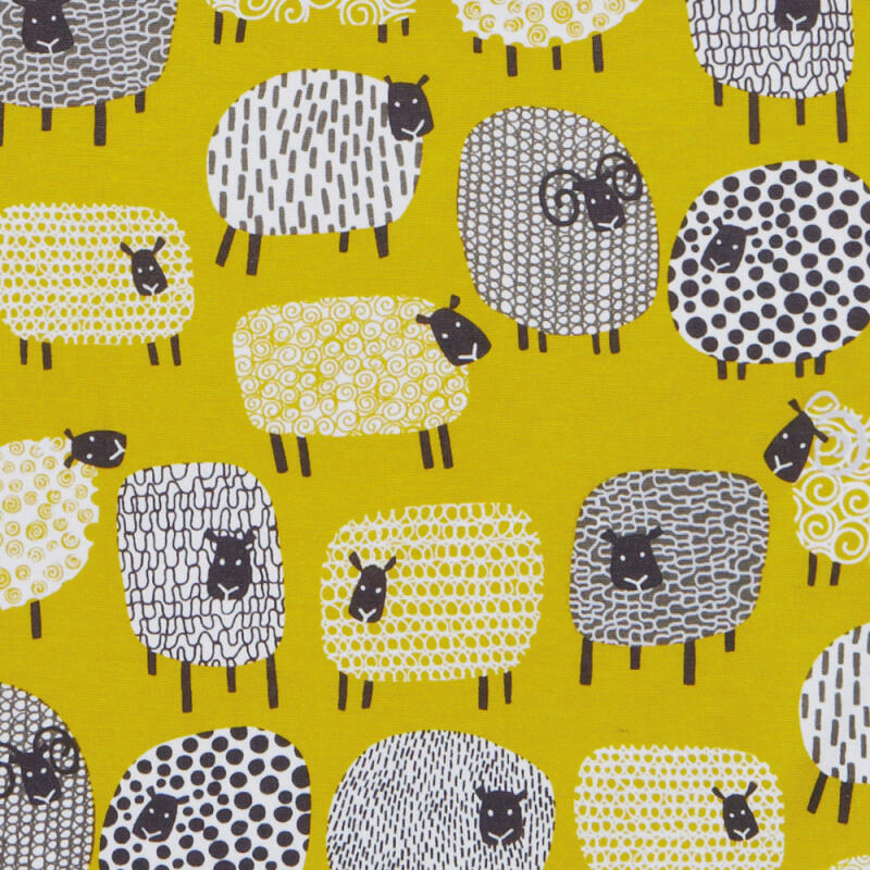 

Dotty Ship Double-Sided Tea Towel Home Cafe Kitchen Cross Cotton Tea Towel - Dottiship Sheep