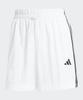 ADIDAS Essentials 3-Stripe Lifestyle Woven Shorts - White:Black / Je1310