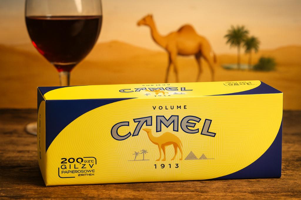 Gilzy Papierosowe Camel 200pcs X 10