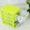 Four-Layer Desktop Organizer Storage Box with Drawer System