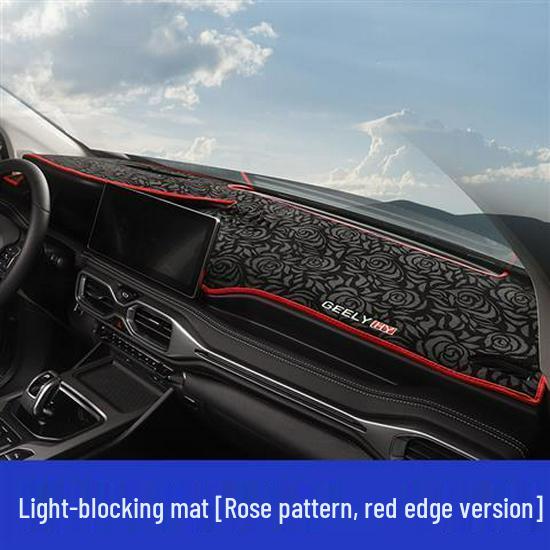 Osłona przeciwsłoneczna na deskę rozdzielczą Geely Haoyue: Mat izolujący termicznie konsolę środkową