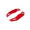 Red Aluminum Steering Wheel Paddle Shifter Extension For 08-18 Smart Fortwo For4