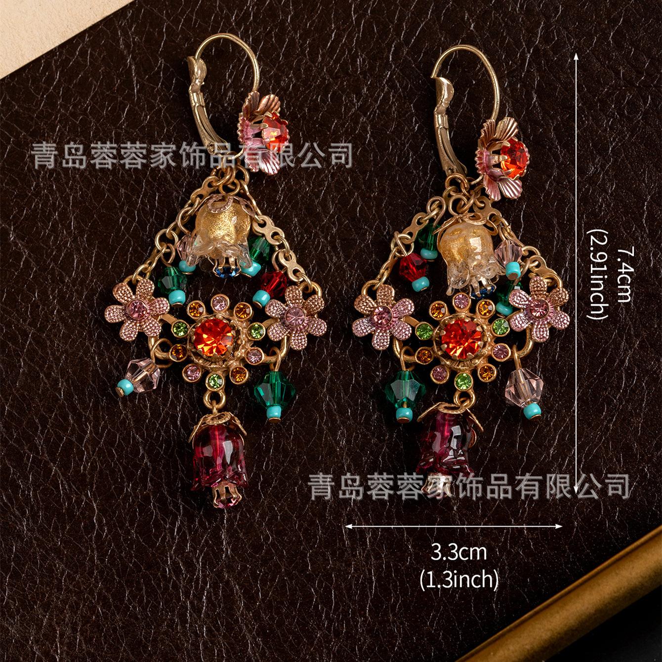 Middle Aged Dopamine Tassel Earrings Women With A Sense Of Luxury Unique Beautiful Female 2025 New Explosive Model