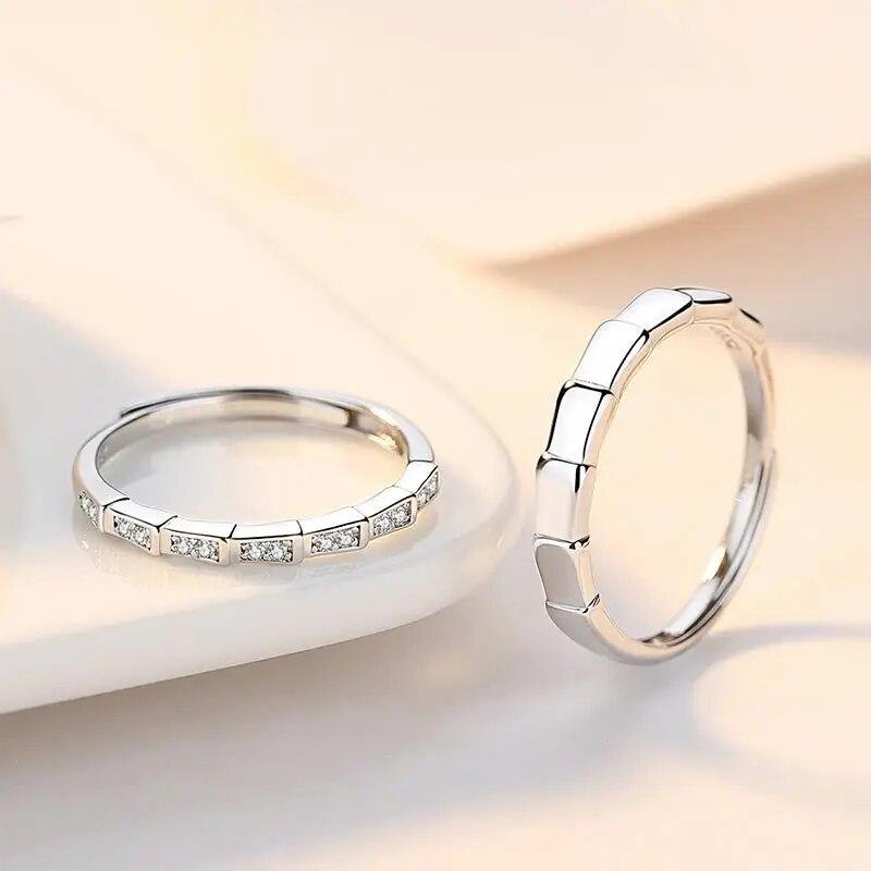 TV My Demon Kim You Jung Cosplay Rings Unisex Adjustable Opening Couple Rings Set Jewelry Accessories Gifts