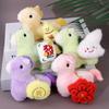 2026 Year Of The Horse Plush Pendant Creative Cartoon Bag Charm Keychain