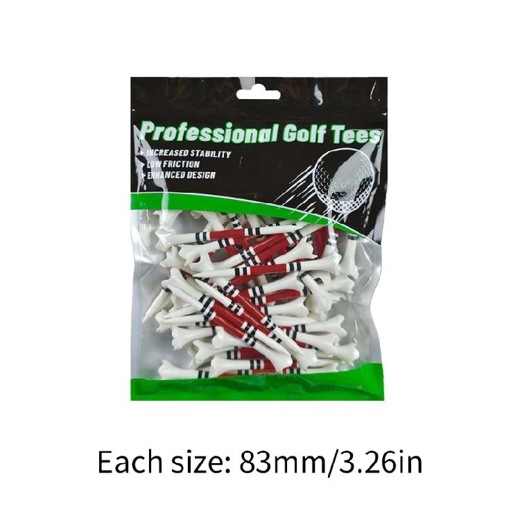 50pack Plastic Castles Golfs Tees Sport Deck Golfs Tees Replacement for Durability and Easy Identification
